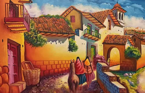 Artisan Paintings and Retablos