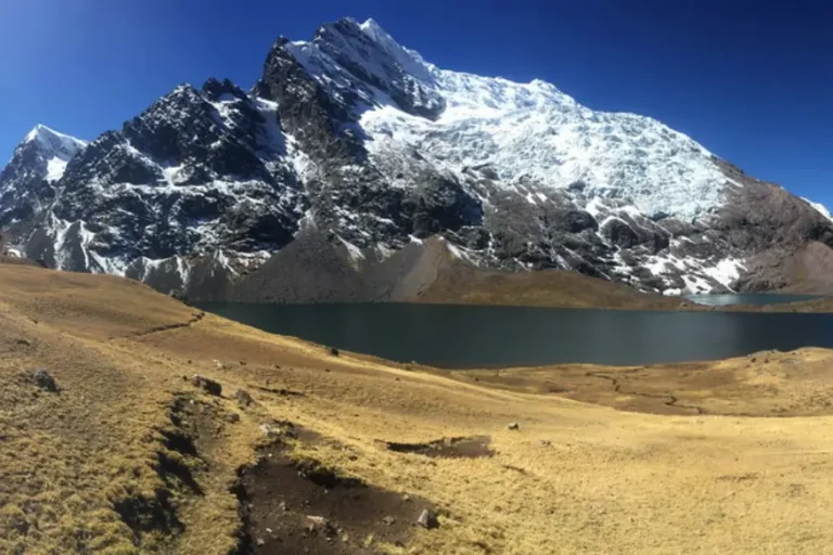 ausangate - snowed capped mountain