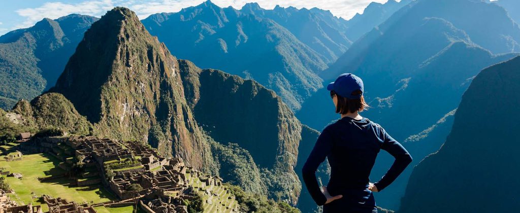 Machu Picchu and the surrounding Andes
