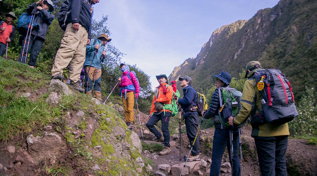 inca trail in july