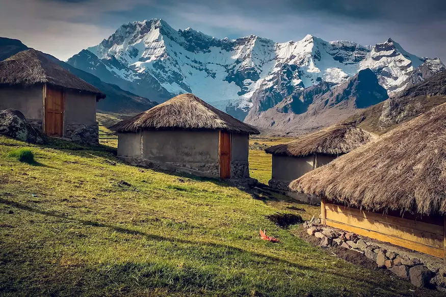 andean huts