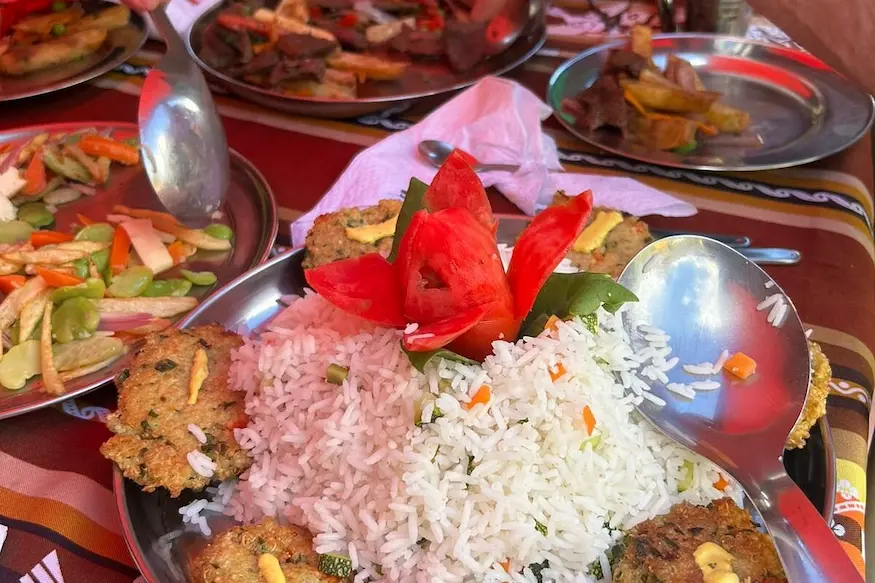 inca trail food