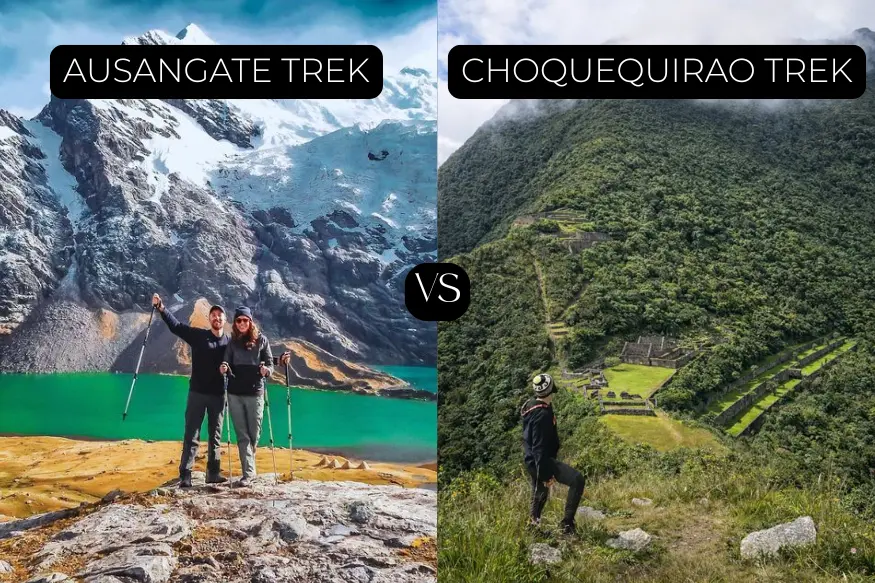 ausangate trek vs choquequirao trek