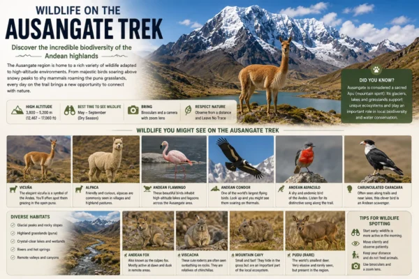 Wildlife on the Ausangate Trek